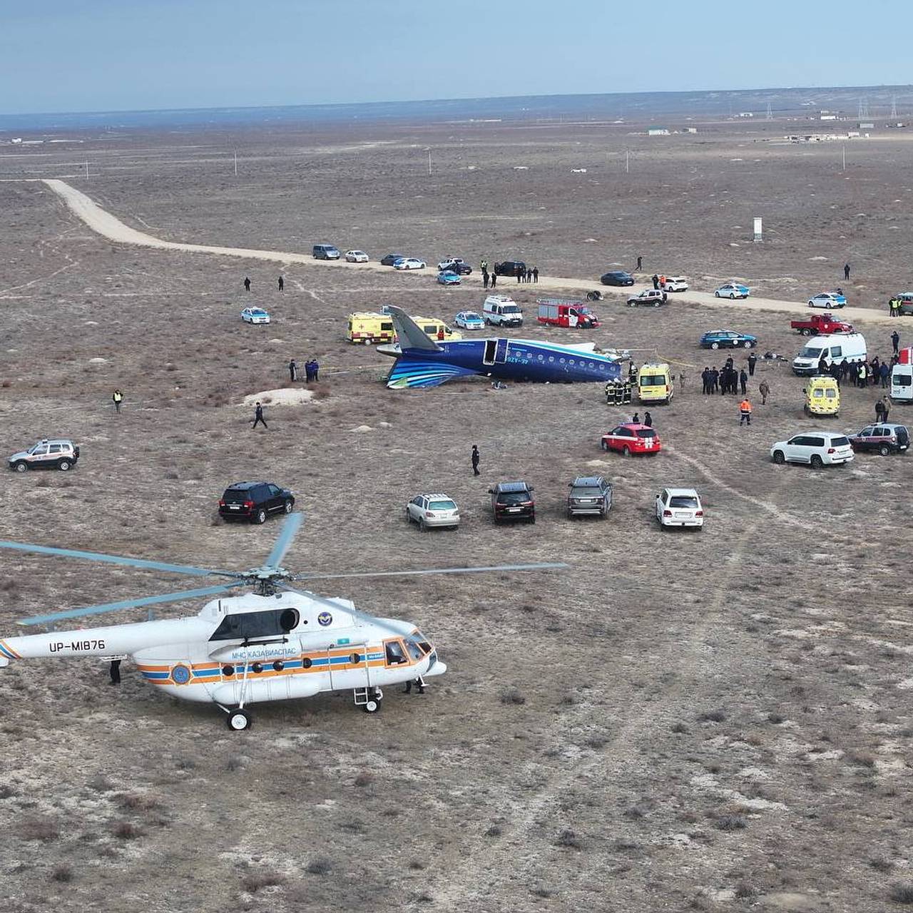 Путин раскрыл подробности авиакатастрофы самолета AZAL