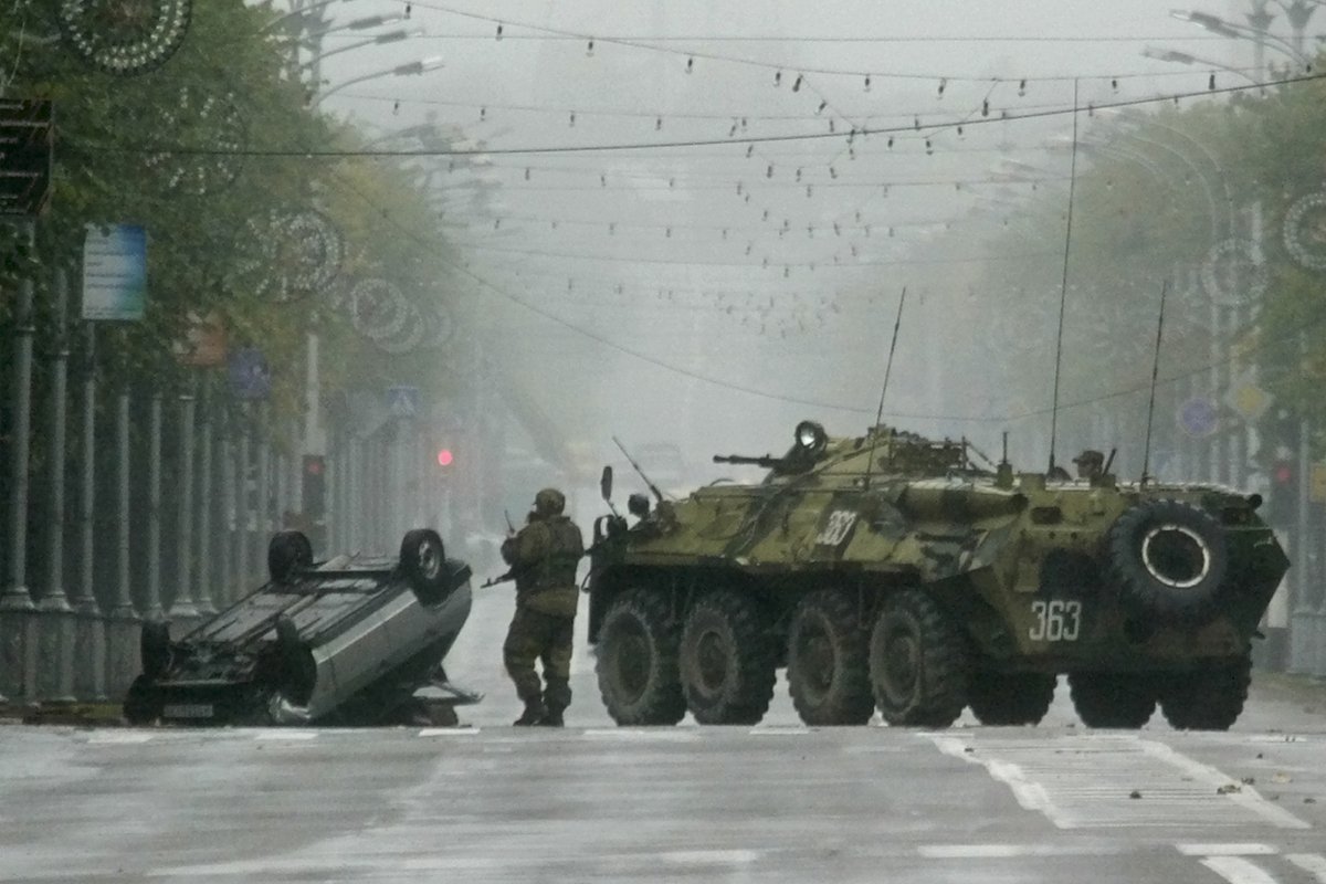 Обстановка в Нальчике в день атаки боевиков