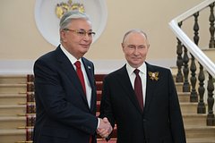 Касым-Жомарт Токаев и Владимир Путин