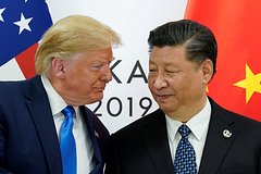 Дональд Трамп и Си Цзиньпин