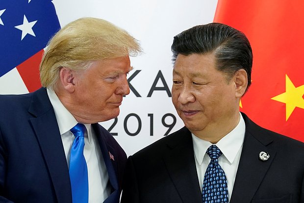 Дональд Трамп и Си Цзиньпин