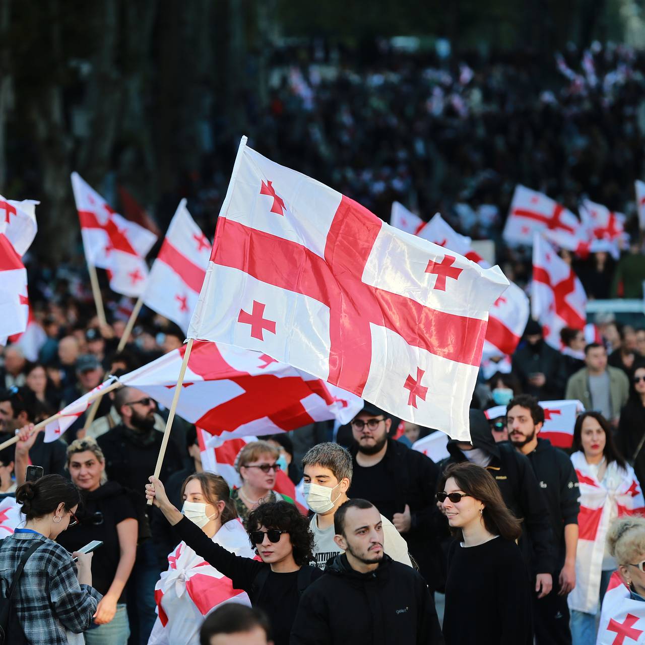 В Грузии вновь вспыхнул массовый протест
