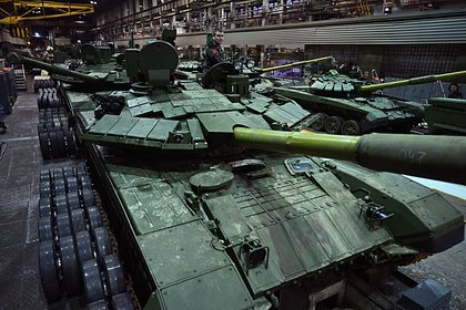 Стало известно о планах России удвоить производство танков