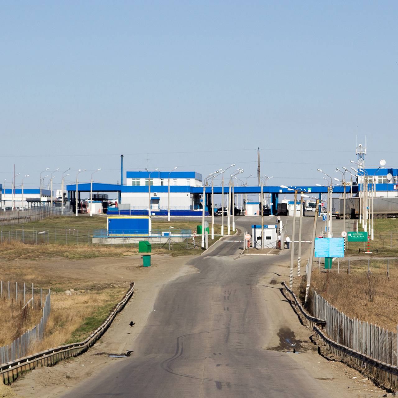 В Казахстане заявили об отсутствии очередей из грузовиков на границе с Россией