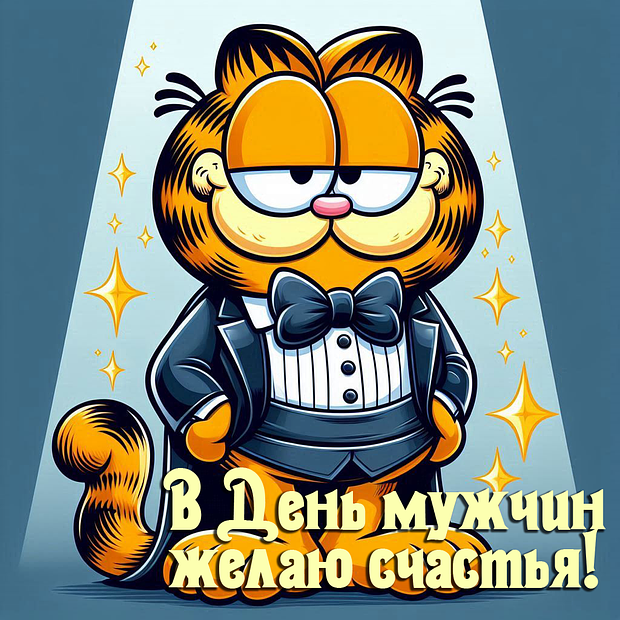 Открытка на Всемирный день мужчин
