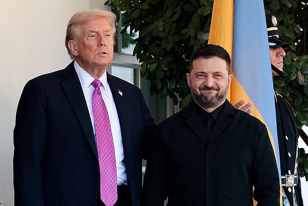 Дональд Трамп и Владимир Зеленский