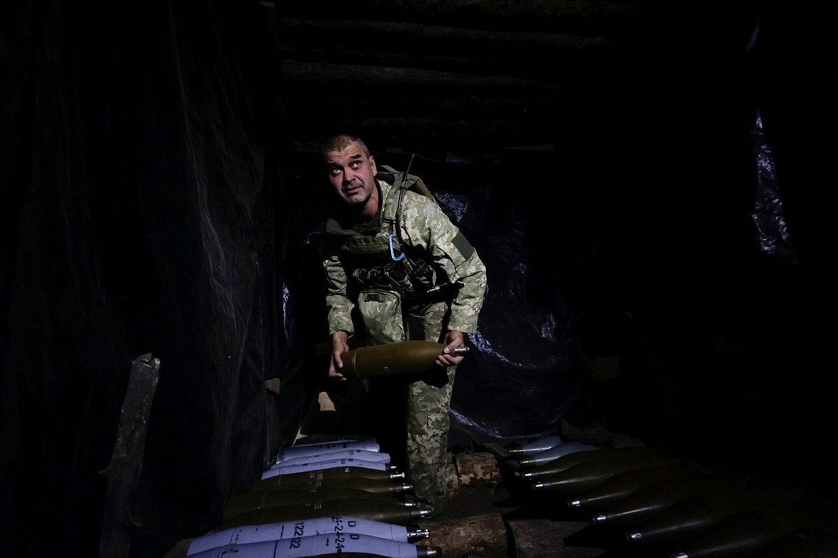 Военнослужащий 115-й отдельной механизированной бригады Вооруженных сил Украины (ВСУ) в Харьковской области, Украина, 4 октября 2025 года