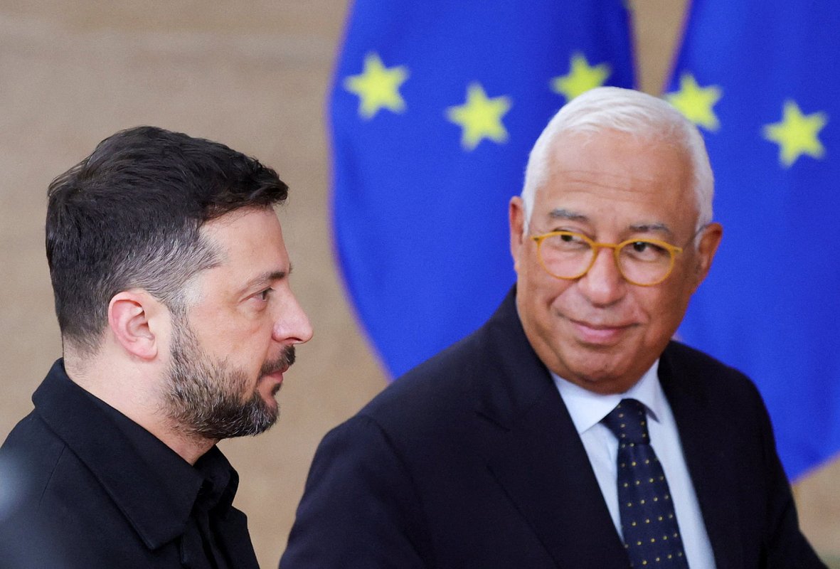 Владимир Зеленский и Антониу Кошта

