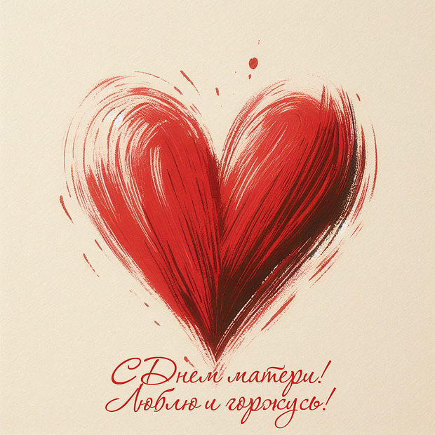 Красивая открытка с Днем матери
