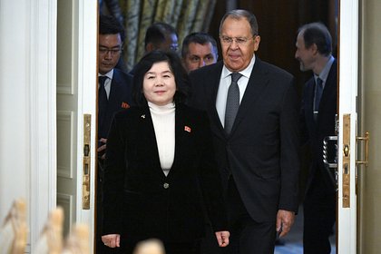 В Москве начались переговоры Лаврова с главой МИД КНДР
