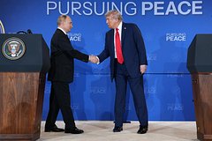 Владимир Путин и Дональд Трамп