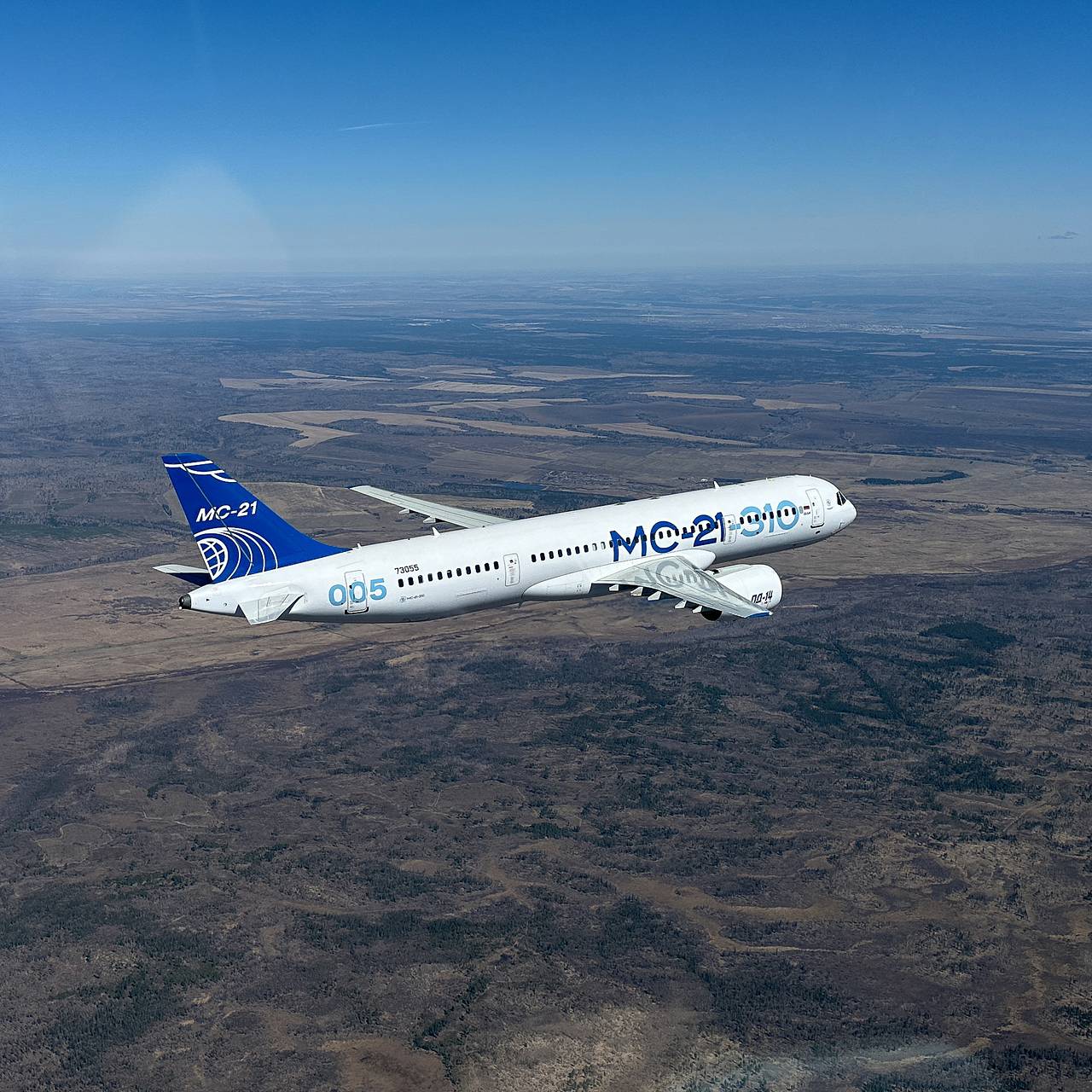 Самолет МС-21 совершил посадку в Иркутске после испытательного полета