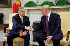Виктор Орбан и Дональд Трамп
