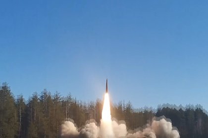 Появились кадры уничтожения «Искандером» пункта ВСУ