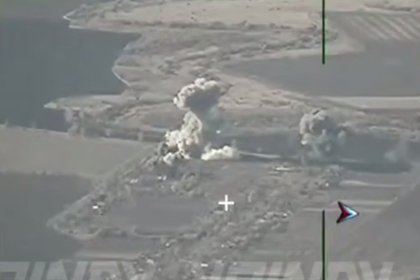 Удары авиабомб в Харьковской области попали на видео