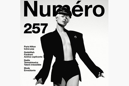 Пэрис Хилтон снялась без бюстгальтера и штанов для журнала