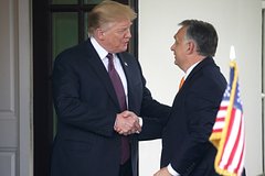 Дональд Трамп и Виктор Орбан