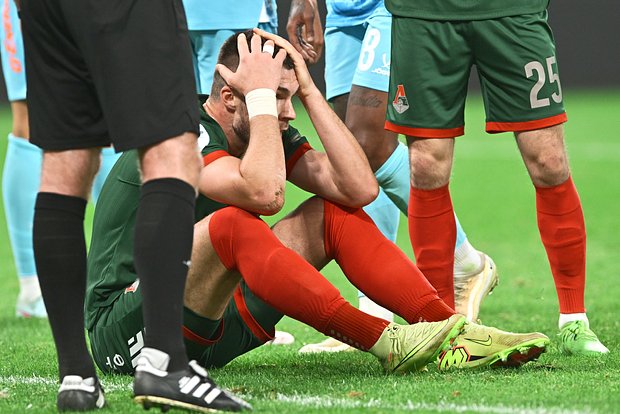 Николай Комличенко, нападающий «Локомотива»