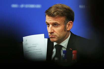 Макрона обвинили в разжигании одной войны