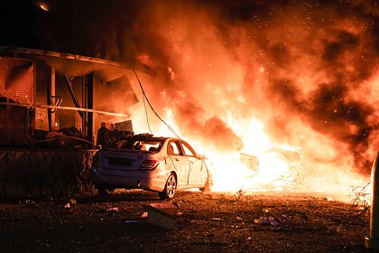 В Днепропетровской области вспыхнул огромный пожар после атаки
