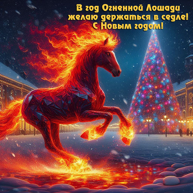 Красивая картинка с Новым годом
