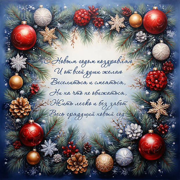 Стихи с поздравлением на Новый год