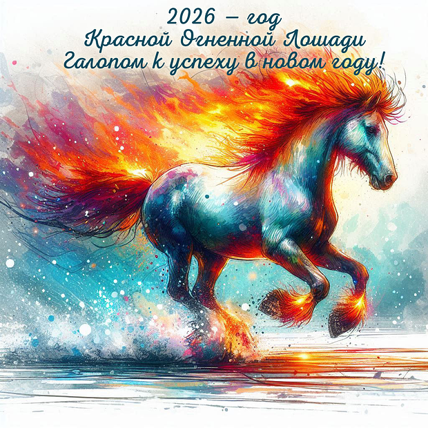 Оригинальная открытка с Новым годом