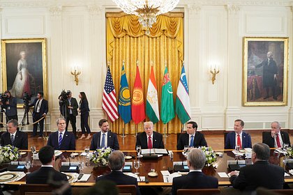Трамп встретился с президентами пяти постсоветских стран