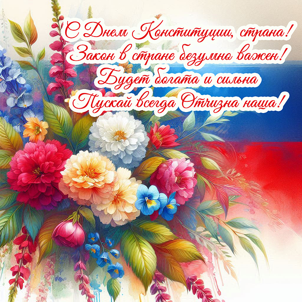 Поздравление в стихах на День Конституции