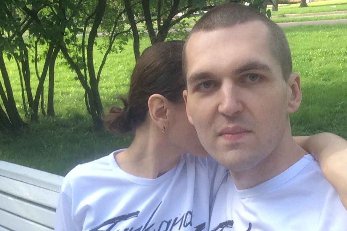 Энди Картрайт с женой