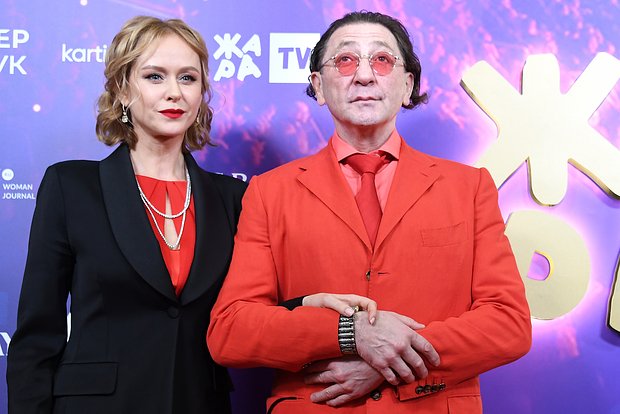 Григорий Лепс с Анной Шаплыковой. Архивное фото