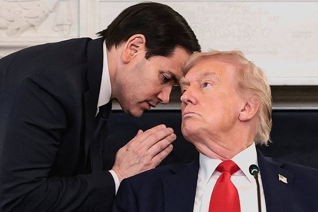 Марко Рубио и Дональд Трамп