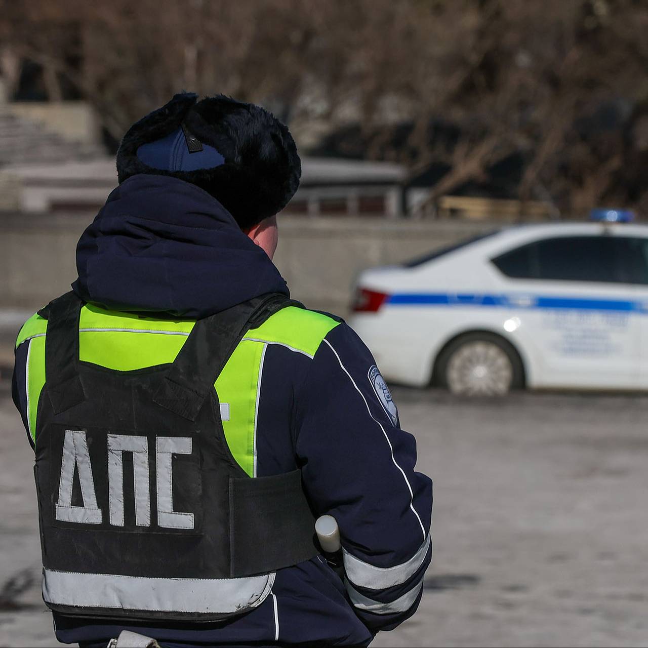 Российский полицейский оказался в больнице после проверки документов