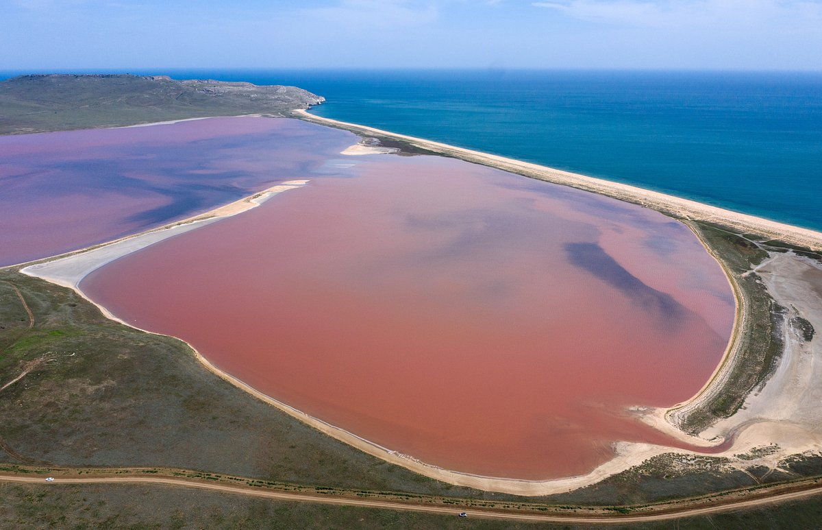 Кояшское озеро в Крыму