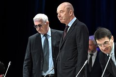 Александр Шохин и Антон Силуанов