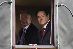 Стив Уиткофф, Марко Рубио (слева направо)