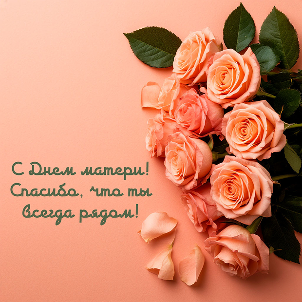 Поздравление с Днем матери
