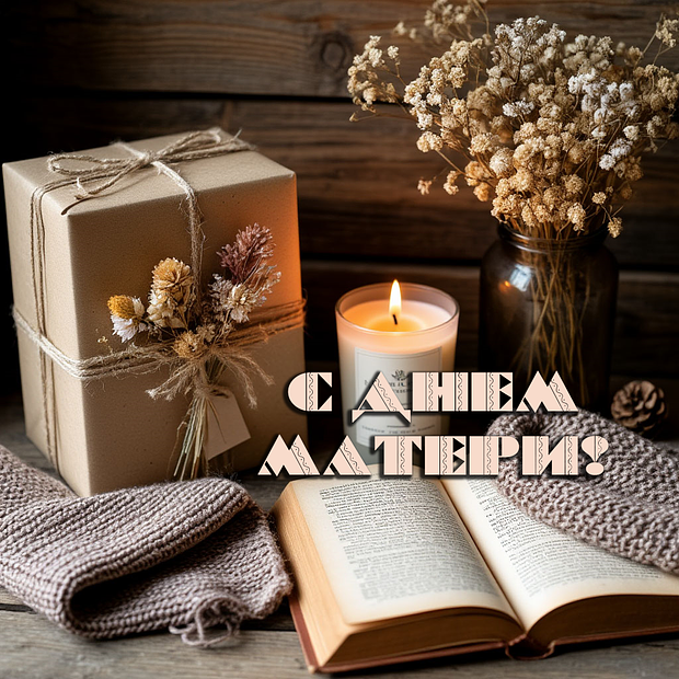 Открытка с Днем матери

