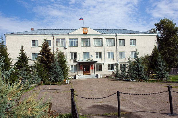 Здание городской администрации Енисейска