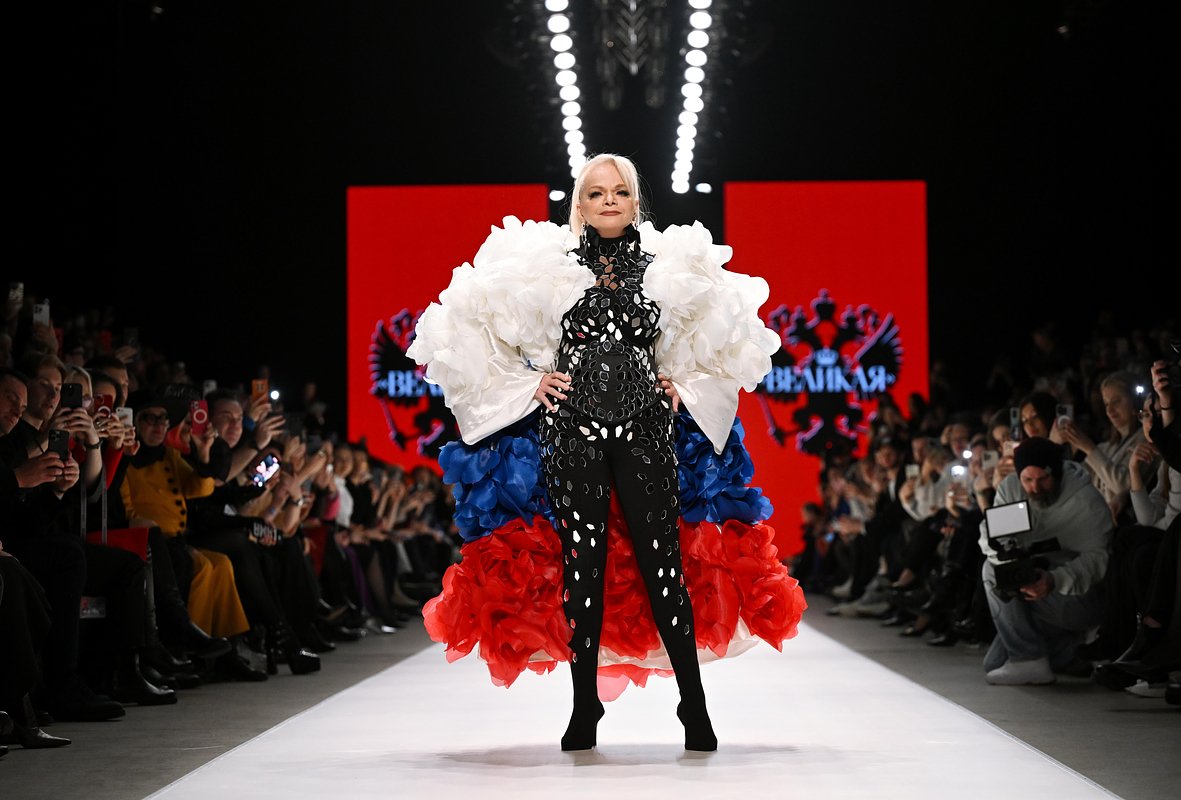 Долина на Московской неделе моды в 2024 году 