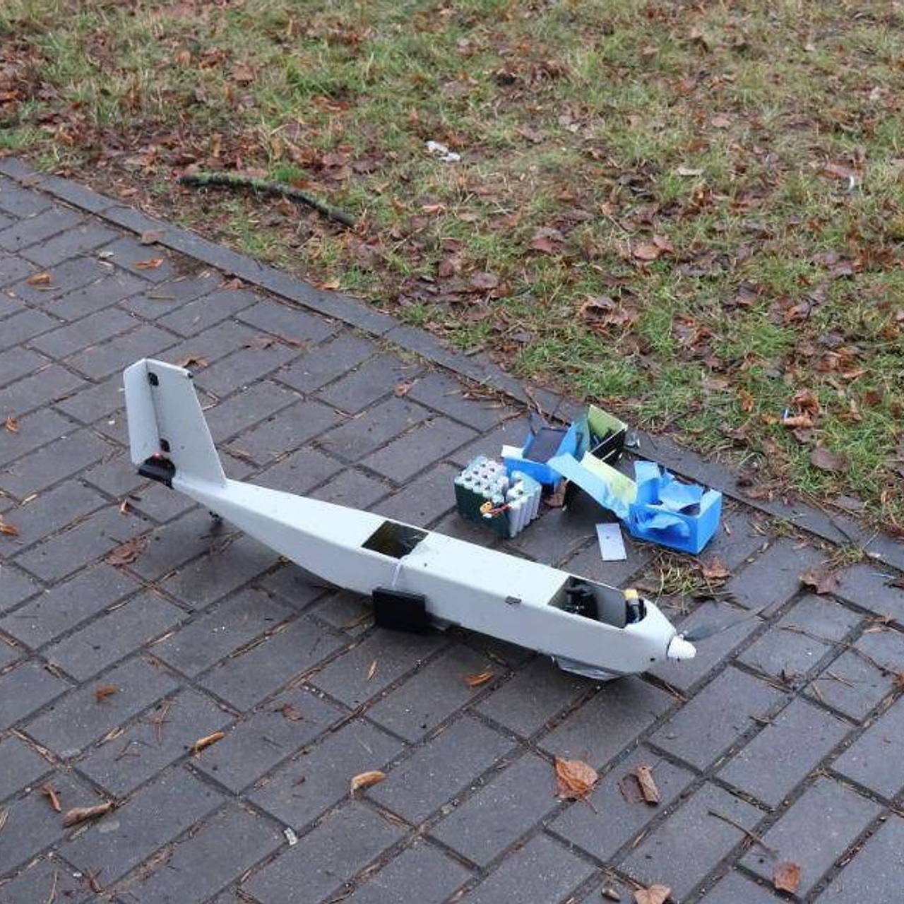 Упавший в Белоруссии дрон разбрасывал экстремистские материалы
