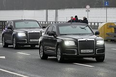 Кортеж Стивена Уиткоффа в Москве