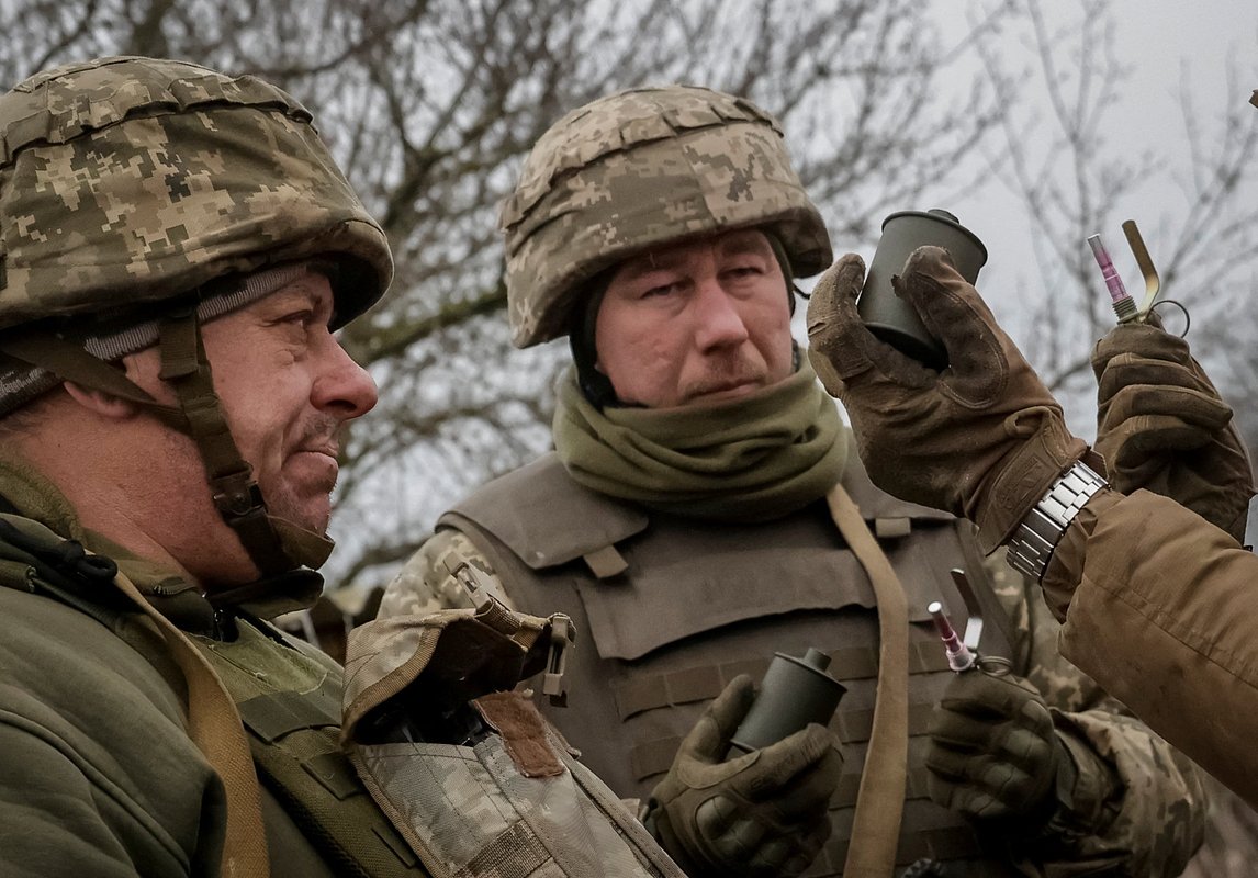 Военнослужащие 28-й отдельной механизированной бригады Вооруженных сил Украины в Харьковской области, Украина, 1 декабря 2025 года