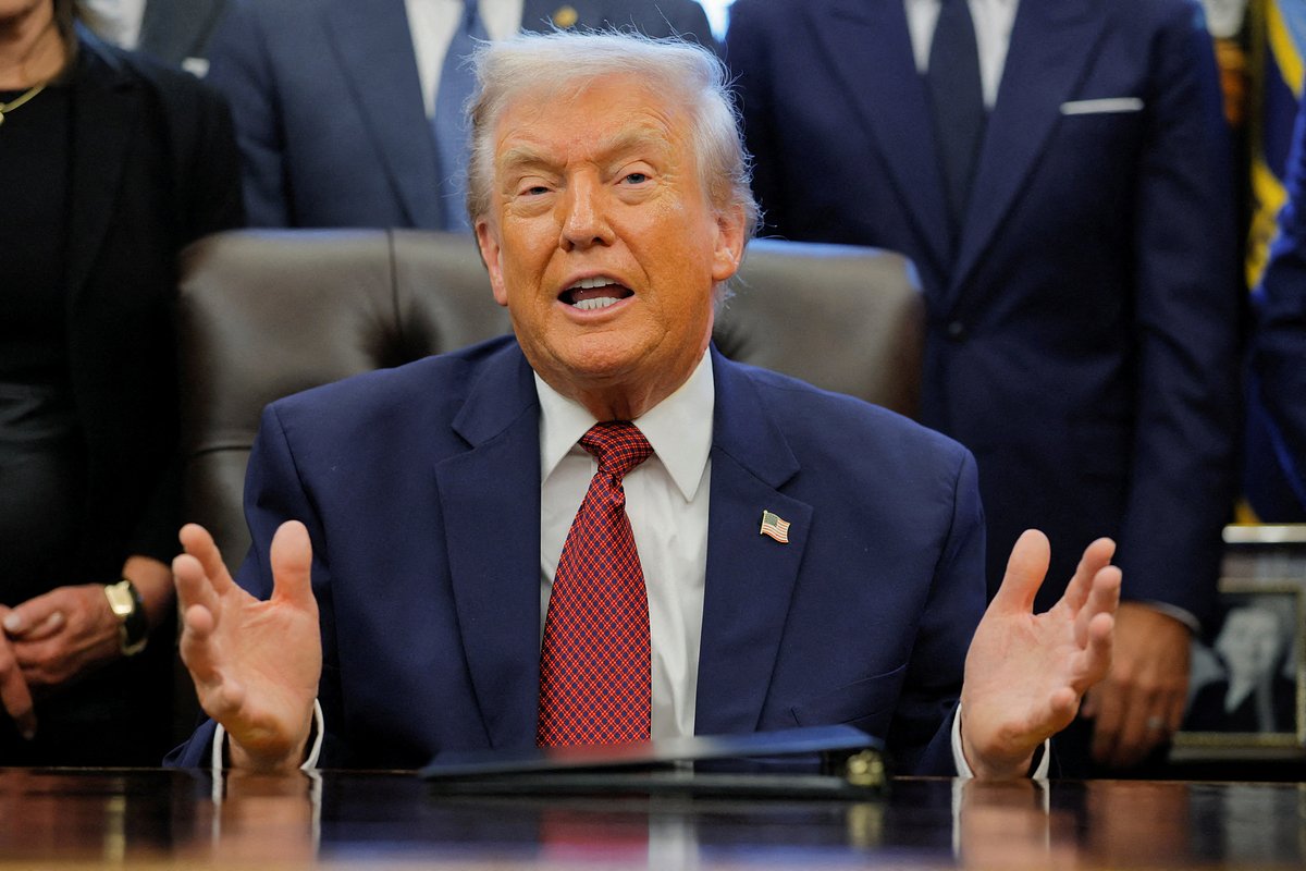 Президент США Дональд Трамп в Белом доме, Вашингтон, США, 3 декабря 2025 года