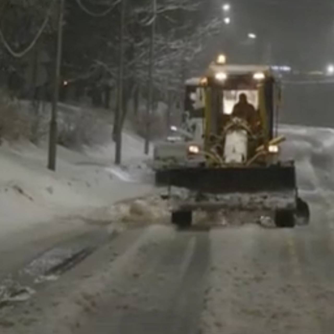 Камчатку накрыл снежный шторм