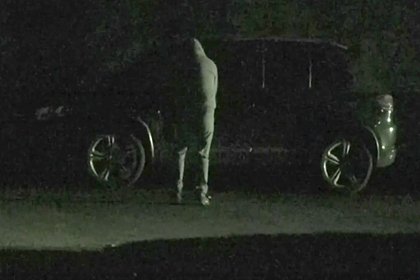 Закладка бомбы под автомобиль офицера Черноморского флота попала на видео