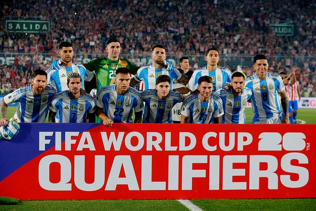 Игроки сборной Аргентины