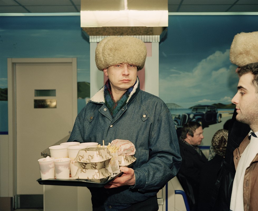 Открытие первого McDonalds в Москве, 1992 год