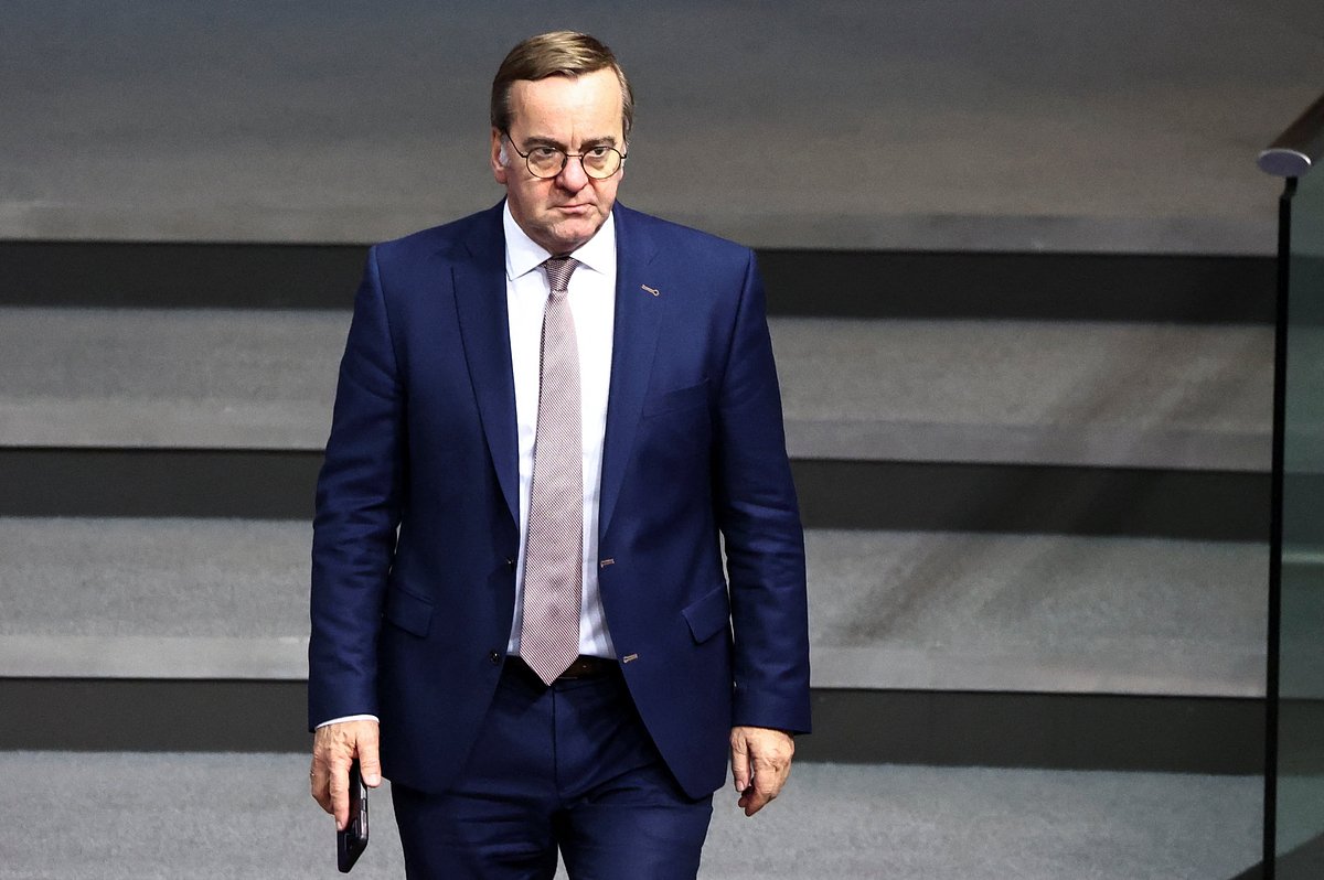 Министр обороны ФРГ Борис Писториус