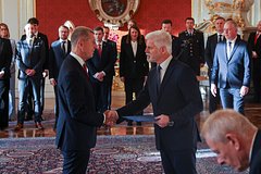 Петр Павел (справа) и Андрей Бабиш